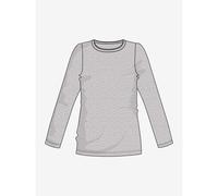 Minymo Blouse LS mediumgreymelange (1310) 116