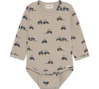 Minymo Body LS AOP Sweat feather gray (1206) 92