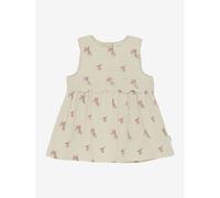 Minymo Dress SS AOP white swan (2605) 62