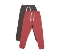 MINYMO Girl's Basic 37-Sweat (2-Pack) Casual Pants, Rot, 104 (2er Pack)