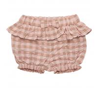 Minymo - Girl's Shorts Check - Shorts, Gr. 50, rosa (Affogat)