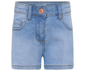 Minymo - Girl's Shorts Power Stretch - Shorts, Gr. 110, blau (LightDustyBlue)