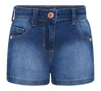 Minymo - Girl's Shorts Power Stretch - Shorts, Gr. 128, blau (Denim)