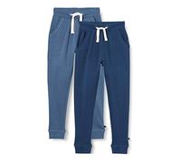 Jogginghose MINYMO "Jogginghose MIBasic", Jungen, Gr. 134, N-Gr, blau (new navy), Web, Obermaterial: 100% Baumwolle CO., unifarben, casual, regular fit, Hosen (35225518-134) new navy