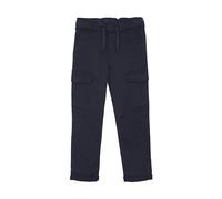 Cargohose MINYMO "Cargohose MIPants", Mädchen, Gr. 110, N-Gr, blau (parisian night), Obermaterial: 97% Baumwolle CO. 3% Elasthan EL., Hosen Cargohose (20959344-110) parisian night