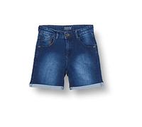 Jeansshorts MINYMO "Shorts MIShorts", Jungen, Gr. 110, N-Gr, blau (denim), Obermaterial: 80% Baumwolle CO. 19% Polyester PES. 1% Elasthan EL., unifarben, casual, regular fit, Jeans (17411644-110) deni