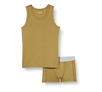 MINYMO Jungen Underwear Set-Bamboo Unterwäsche, Dried Herbs, 146