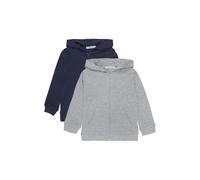 Minymo Kapuzensweatjacke Jungen grau, 110