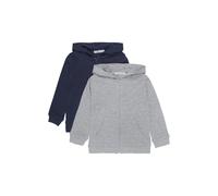 Minymo Kapuzensweatjacke Jungen grau, 116