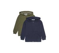 Minymo Kapuzensweatjacke Jungen oliv, 140