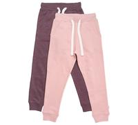 Minymo - Kid's Basic 37 Sweat Pants (2-Pack) - Trainingshose, Gr. 128, rosa (MistyRose)