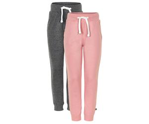 Minymo - Kid's Basic 37 Sweat Pants (2-Pack) - Trainingshose, Gr. 134, rosa (Blusher)
