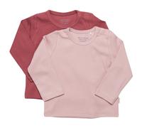 Minymo - Kid's Blouse L/S (2-Pack) - Longsleeve, Gr. 80, rosa (VioletIce)