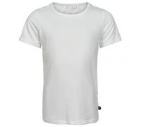 Minymo - Kid's Blouse S/S - Bamboo - T-Shirt, Gr. 86, grau (White)
