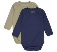 Minymo - Kid's Body L/S (2-Pack) - Alltagsunterwäsche, Gr. 50, blau (DarkNavy)