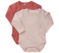 Minymo - Kid's Body L/S (2-Pack) - Alltagsunterwäsche, Gr. 80, rosa (CanyonRose)