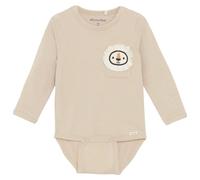Minymo - Kid's Body L/S - Alltagsunterwäsche, Gr. 68, beige (OxfordTan)