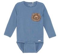 Minymo - Kid's Body L/S - Alltagsunterwäsche, Gr. 68, blau (ChinaBlue)
