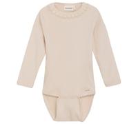 Minymo - Kid's Body L/S Rib - Alltagsunterwäsche, Gr. 74, beige (Sandshell)