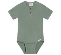 Minymo - Kid's Body S/S Rib - Body, Gr. 68, grün (LilyPad)