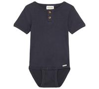 Minymo - Kid's Body S/S Rib - Body, Gr. 74, grau (OdysseyGray)
