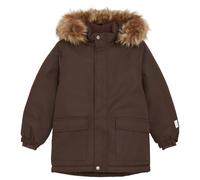 Minymo - Kid's Snow Jacket with Fur - Winterjacke, Gr. 128, braun (Bracken)