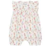 Minymo - Kid's Suit S/S AOP - Body, Gr. 62, weiß (VanillaIce)