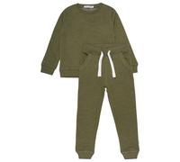 Minymo - Kid's Sweat Set - Bekleidungsset, Gr. 110, oliv (DarkOlive)