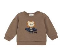 Minymo - Kid's Sweatshirt L/S No. 114016 - Pullover, Gr. 56, braun (Caribou)