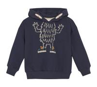 Minymo - Kid's Sweatshirt L/S No. 134014 - Hoodie, Gr. 86, blau (ParisianNight)