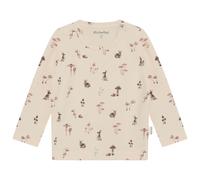 Minymo - Kid's T-Shirt L/S AOP No. 114065 - Longsleeve, Gr. 74, beige (Sandshell)