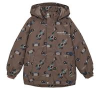 Minymo - Kid's Twill Snow Jacket AOP - Winterjacke, Gr. 80, braun (Caribou)