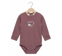 Minymo Langarm-Body „Mitwachsend“ - 74 / berry