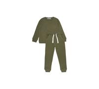 Minymo Langarmshirt & Hose Kinder oliv, 98