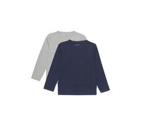 Minymo Langarmshirt Jungen blau, 140