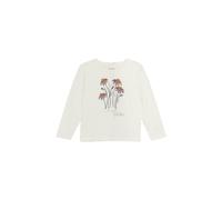 Minymo Langarmshirt Mädchen weiß, 116