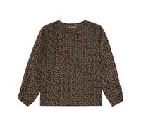 Minymo Langarmshirt Modal - 98 / chocolate chip / 48% Baumwolle 48% Modal 4% Elasthan