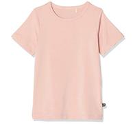 MINYMO Mädchen Kurzarm-Bluse in angenehmer Qualität T-Shirt, Rosa (Misty Rose 524), (Herstellergröße:140)