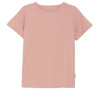 Leichtes Shirt kurzarm uni rosa aus super weicher Bambus-Viskose 152