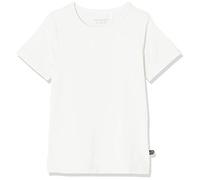 MINYMO Mädchen Kurzarm-Bluse in angenehmer Qualität T-Shirt, Weiß (Weiss 100), (Herstellergröße:110)