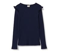 Minymo Longsleeve Mädchen blau, 116