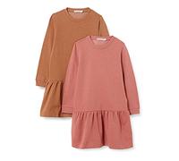 MINYMO Mädchen Sweat Dress LS (2-Pack) Tunika-Shirt, Canyon Rose, 92