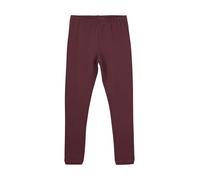 MINYMO MILeggings Kinder Mädchen Leggings Hose Stoffhose mit Gummizug Baumwollmischung elastisch Regular fit, Farbe:Tawny Port (4270), Größe:122