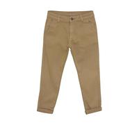 MINYMO MIPants Twill Kinder Jungen Hose Chinohose Pants Baumwollmischung Eingrifftaschen Gürtelschlaufen elastisch Regular fit, Farbe:Cartouche (2325), Größe:116