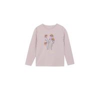 MINYMO MIT-Shirt LS Mädchen Longsleeve Langarmshirt Shirt Baumwollmischung Regular Fit, Farbe: Dawn Pink (5205), Größe: 116
