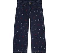 Minymo Pants Denim w. Emb. faded denim (7023) 122