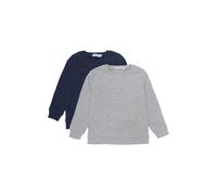 Minymo Rundhalspullover Jungen grau, 98