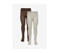 Minymo Stocking - Solid rib 2-pack thrush (287) 92\98