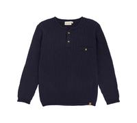Minymo Strickpullover - 104 / parisian night / 100% Baumwolle