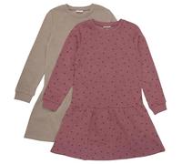 Minymo Jerseykleid MISweat Mädchen 60% Baumwolle/40% Polyester Gr. 116 apple butter
